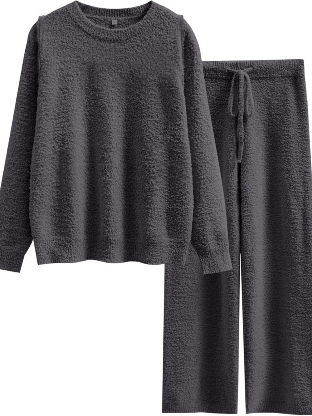 Cozy Fuzzy Fleece Lounge Set for Women | Comfy Pajama Set for Relaxation